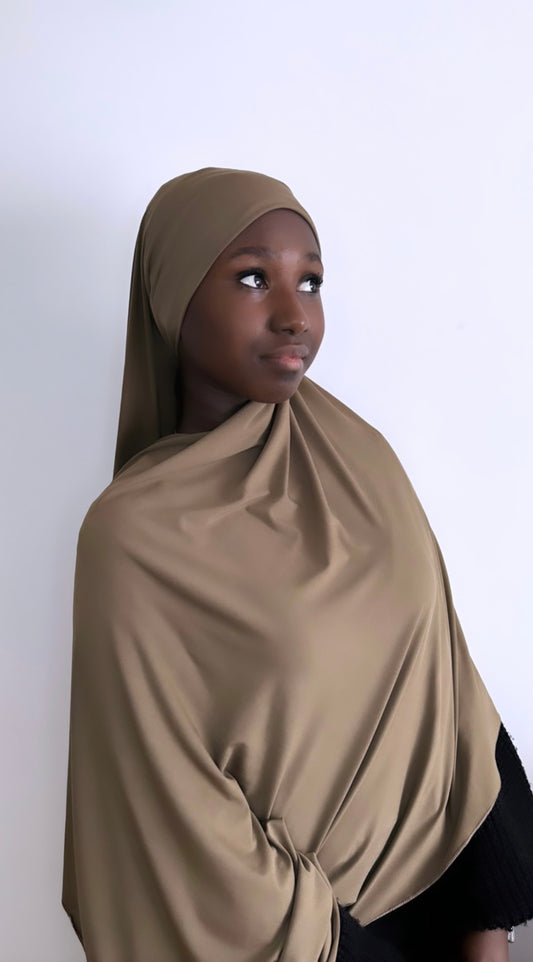Hijab - Jersey Premium XL à enfiler
